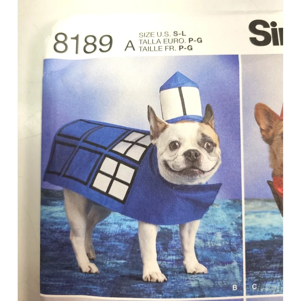 Simplicity 8189 sewing